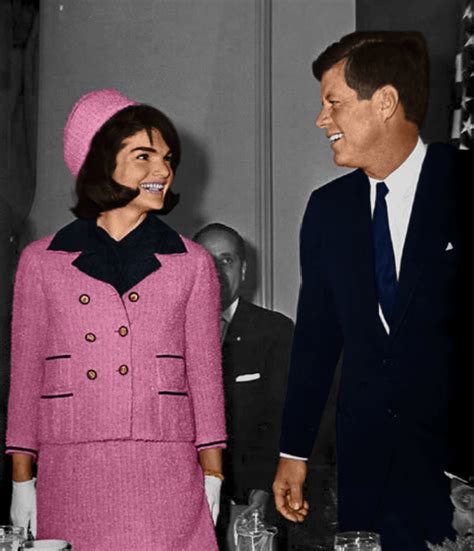 jackie kennedy chanel pink suit|jackie kennedy jfk death.